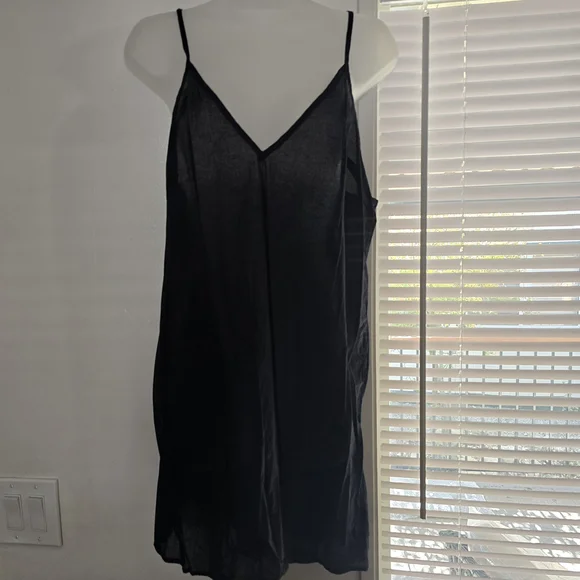 FREE PEOPLE Full Swing Mini Dress/Tunic w/Removable Slip - Picture 8 of 11
